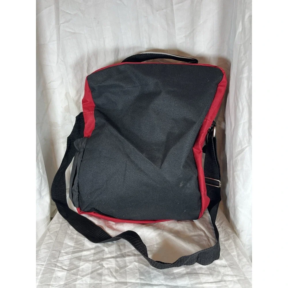Twix Candy Promo Messenger Bag Red Black Canvas Crossbody Shoulder Satchel